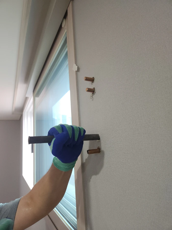 인천 원룸 완강기 신규 설치 시공 전