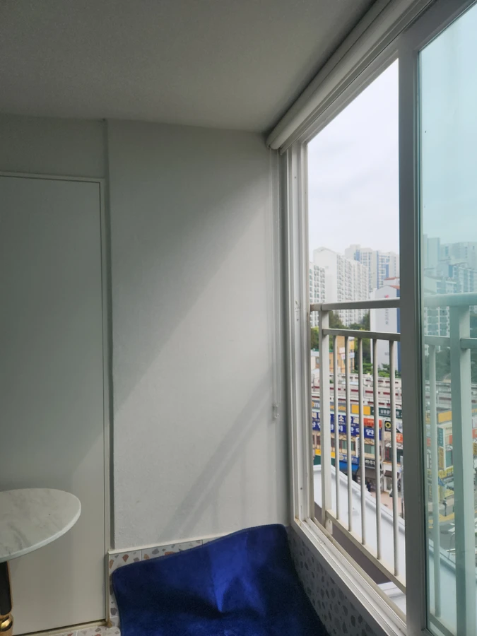 서울 노후 완강기 교체 시공 전