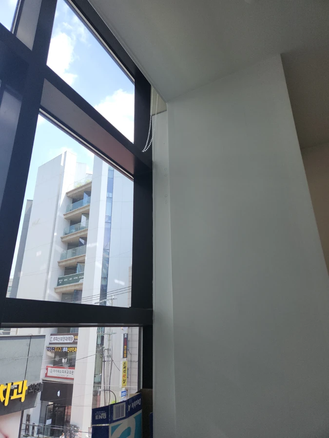 부식 완강기 교체 시공 전