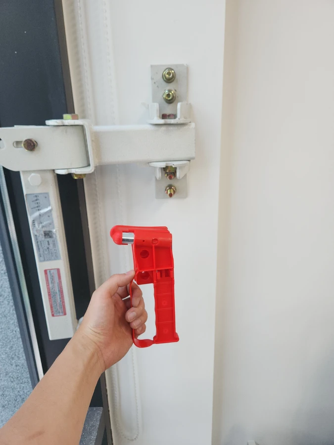 다가구주택 완강기 설치 시공 전